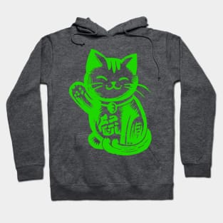 Lucky Waving Cat Hoodie